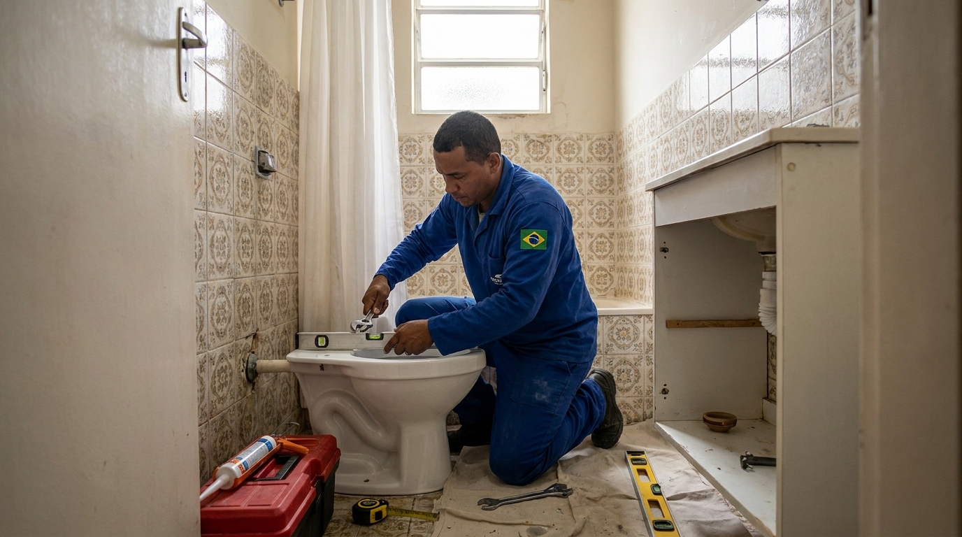 Ajuste de Base e Vedação no Ebenezer, Maringá‑PR