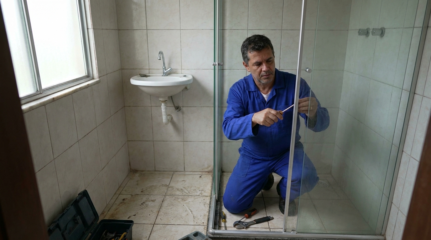 Troca de Roldanas e Trilhos no Ebenezer, Maringá‑PR