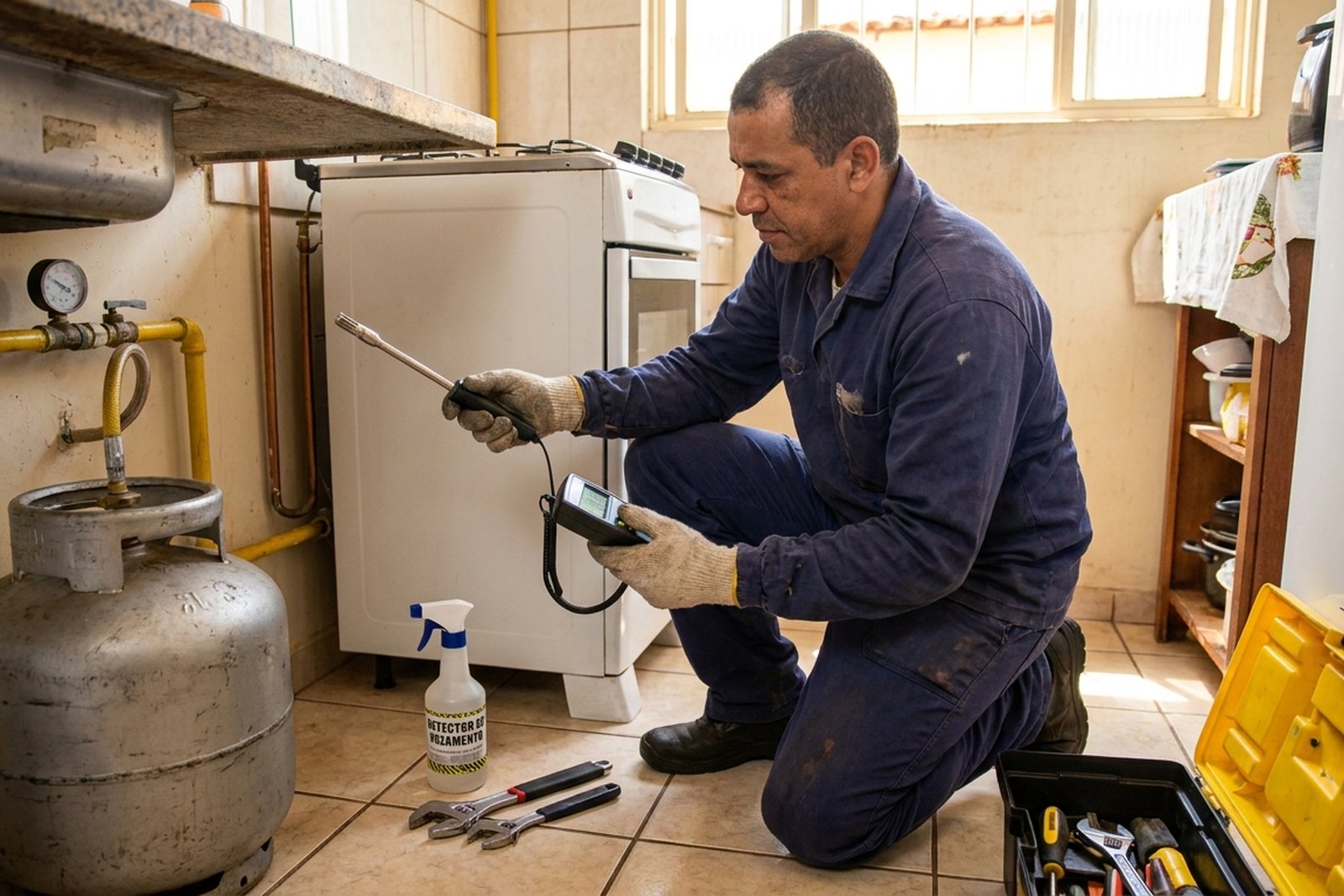 Vazamento de Gás em Maringá‑PR